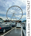 Giant Ferris Wheel with Glass Cabins at Bukovel Mountain Resort in Ukraine 139476247