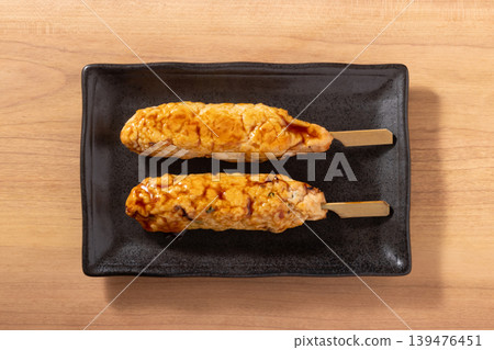 Octopus meatball skewers Octopus meatball skewers 139476451