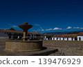 Main square of the historical Villa de Leyva city built in 1572 and located on the Boyaca department in Colombia 139476929