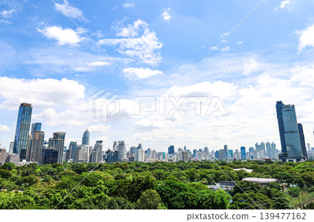 曼谷的城市景觀,綠意盎然 曼谷的城市景觀,綠意盎然 139477162