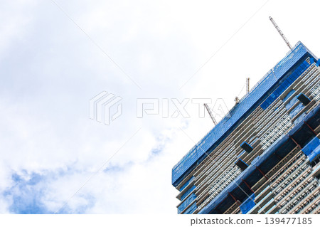 High-rise building under construction [Bangkok, Thailand] 139477185