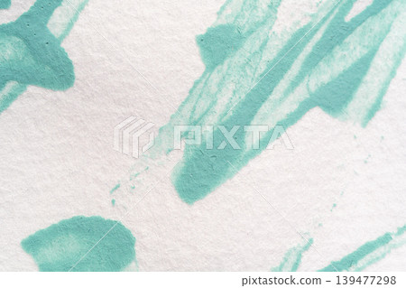 Light blue watercolor lines and a blank background material. Light blue watercolor lines and a blank background material. 139477298