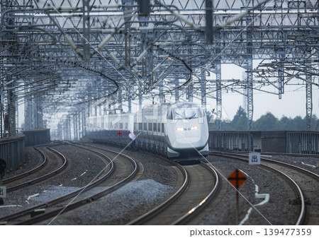 Early morning Shinkansen Early morning Shinkansen 139477359