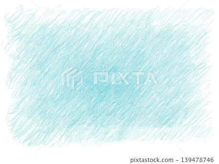 手繪淺藍色色鉛筆畫,背景透明(png)。 手繪淺藍色色鉛筆畫,背景透明(png)。 139478746