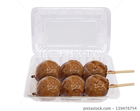 打開了一包烤雞肉(tsukune)。 打開了一包烤雞肉(tsukune)。 139478754