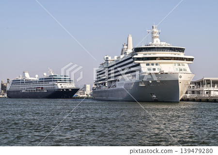 The Silver Nova and Azamara Pursuit docked at Kanazawa Port. The Silver Nova and Azamara Pursuit docked at Kanazawa Port. 139479280