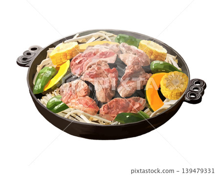 Genghis Khan pot Genghis Khan pot 139479331