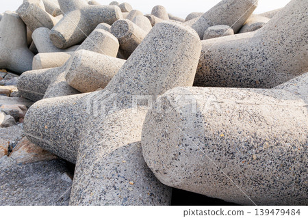 Tetrapods at Uozumi Fishing Port in Akashi City (Hyogo Prefecture) 139479484