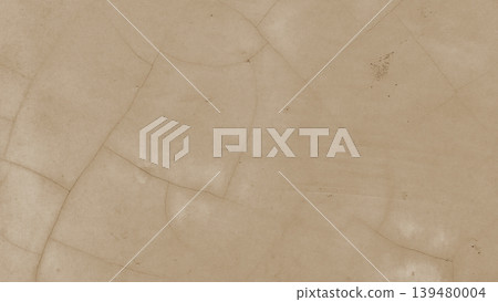 Cream Cracked Plaster Wall Texture Background Cream Cracked Plaster Wall Texture Background 139480004