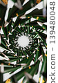 Circular Of Artillery Shells Forming Deep Tunnel, A dramatic 3D render ad image of artillery shells, metallic cylinders lined up with sharp details, perfect for military or conflict documentary. 139480048
