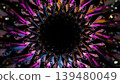 Circular Of Rifles Forming Deep Tunnel, 3D render for historical documentary and advertising 139480049