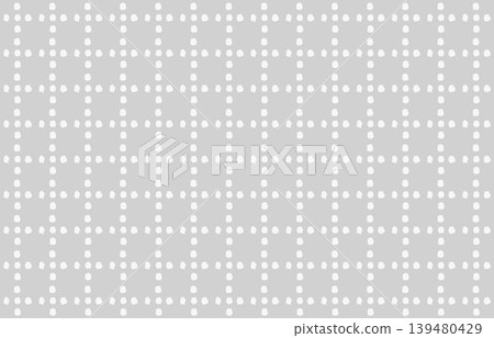 Hand-drawn polka dot grid pattern background (gray background) Scandinavian-style natural material Hand-drawn polka dot grid pattern background (gray background) Scandinavian-style natural material 139480429