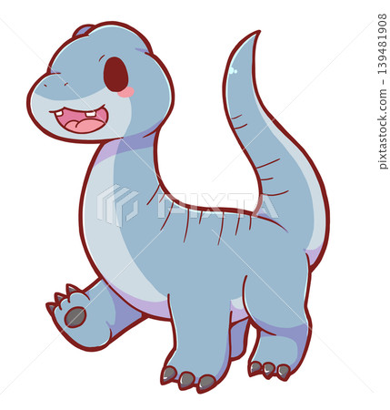 A stylized Brachiosaurus A stylized Brachiosaurus 139481908