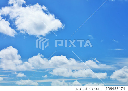 Summer blue sky and clouds 139482474