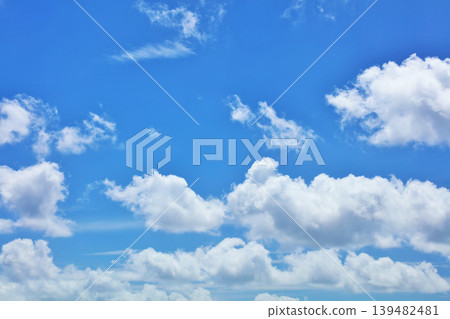 Summer blue sky and clouds Summer blue sky and clouds 139482481