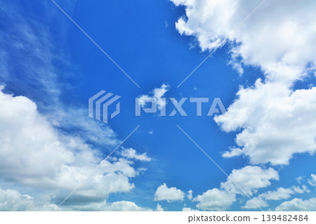 Summer blue sky and clouds Summer blue sky and clouds 139482484