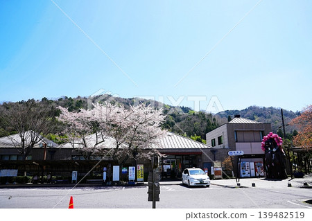 Shiga Prefecture, Koka City, Shigaraki Station, Station Building (Spring) Shiga Prefecture, Koka City, Shigaraki Station, Station Building (Spring) 139482519