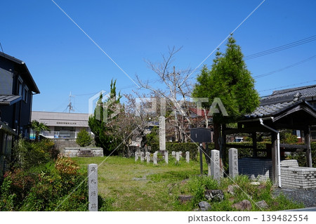 Shiga Prefecture, Koka City, Tokaido Road, Tsuchiyama-juku, Site of the Daikokuya Honjin (Spring) 139482554
