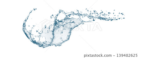 Abstract background with rippling blue water splashes | Clean and fluid water splash Abstract background with rippling blue water splashes | Clean and fluid water splash 139482625