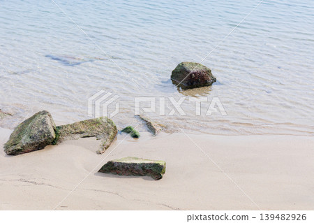 View from the pier on the coast 139482926
