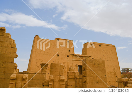 Temple of Horus, First Pylon, Edfu 139483085