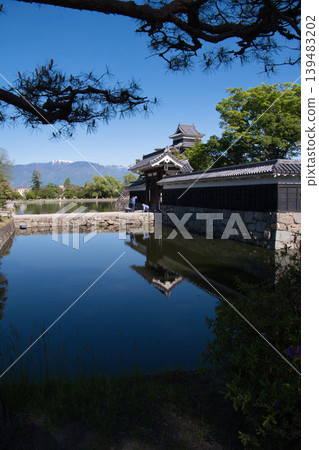 松本城公園風景 松本城公園風景 139483202