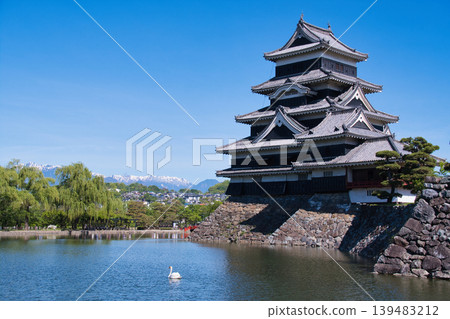 松本城公園風景 139483212