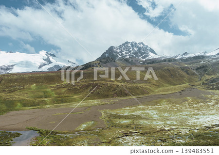mountain landscape in Peru 139483551
