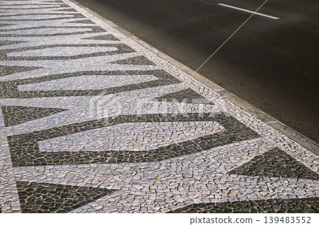 Portugal tile pavement Portugal tile pavement 139483552