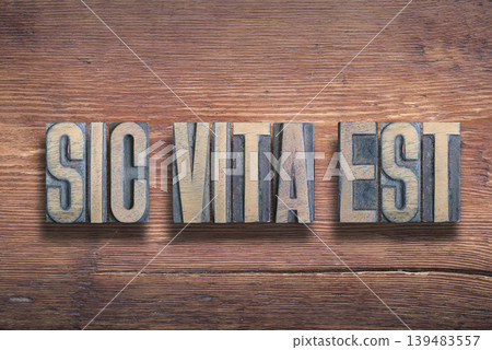 sic vita est wood sic vita est wood 139483557