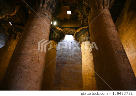 Temple of Horus, Hypostyle Hall, Hypostyle Hall, Edfu Temple of Horus, Hypostyle Hall, Hypostyle Hall, Edfu 139483751