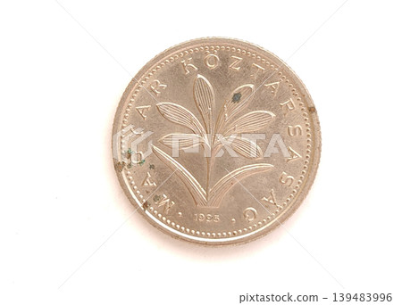 1995 Hungary 2 Forint Coin, Magyar Colchicum Hungaricum Flower Obverse 139483996