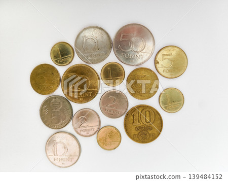 Collection of Vintage Hungarian Forint Coins Collection of Vintage Hungarian Forint Coins 139484152