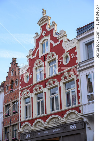 Historical Old Town and UNESCO World Culture Heritage site of Bruges in West Flanders, Belgium Historical Old Town and UNESCO World Culture Heritage site of Bruges in West Flanders, Belgium 139484657