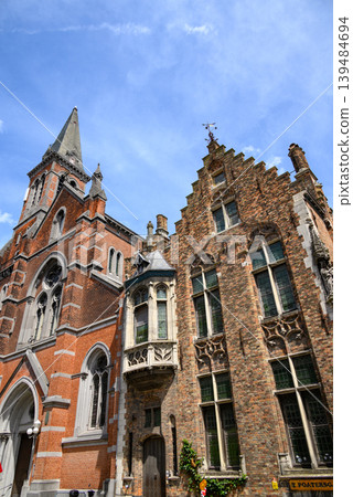 Historical Old Town and UNESCO World Culture Heritage site of Bruges in West Flanders, Belgium Historical Old Town and UNESCO World Culture Heritage site of Bruges in West Flanders, Belgium 139484694
