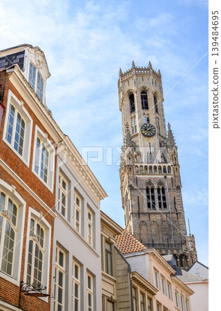 Historical Old Town and UNESCO World Culture Heritage site of Bruges in West Flanders, Belgium Historical Old Town and UNESCO World Culture Heritage site of Bruges in West Flanders, Belgium 139484695