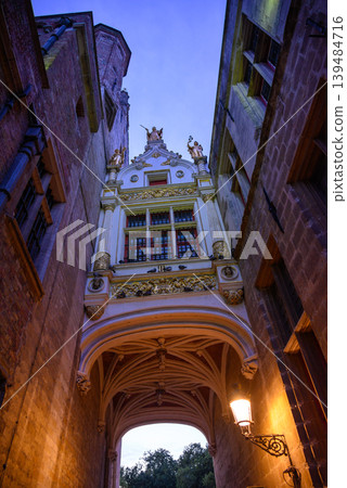 Historical Old Town and UNESCO World Culture Heritage site of Bruges in West Flanders, Belgium Historical Old Town and UNESCO World Culture Heritage site of Bruges in West Flanders, Belgium 139484716