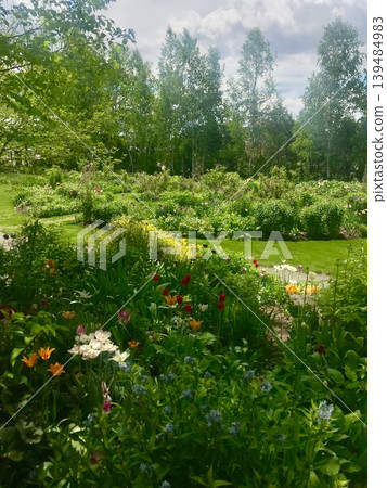 Flower garden Flower garden 139484983