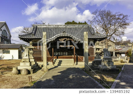 岡山縣倉敷市兒島天神社正殿 139485192
