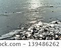 Lake Suwa is frozen over. 139486262