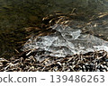 Lake Suwa is frozen over. 139486263