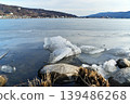 Lake Suwa is frozen over. 139486268