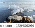 Lake Suwa is frozen over. 139486269