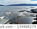 Lake Suwa is frozen over. 139486274