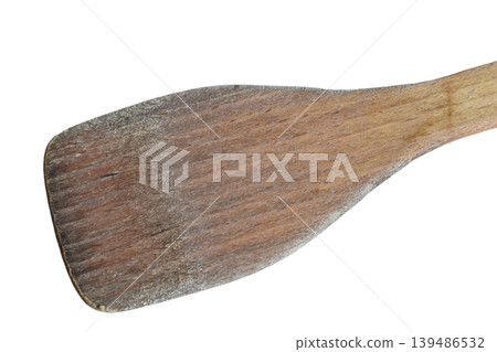 Wooden kitchen spatula. Wooden kitchen spatula. 139486532