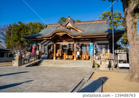 赤穗大石神社正殿一景。 赤穗大石神社正殿一景。 139486763