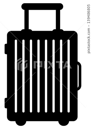 Simple icon for carry bag 139486805