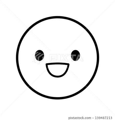 簡單的笑臉圖示 - 微笑 - 插圖素材 簡單的笑臉圖示 - 微笑 - 插圖素材 139487213