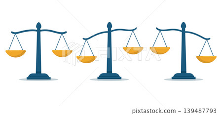 Justice Scale Icon Legal Balance and Law Symbol Justice Scale Icon Legal Balance and Law Symbol 139487793
