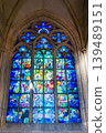 Stained glass windows by Mucha at St. Vitus Cathedral (Prague), a UNESCO World Heritage Site. 139489151